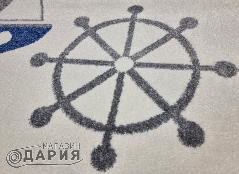 Тъкан килим MAGNOLIA 142 white/l.grey